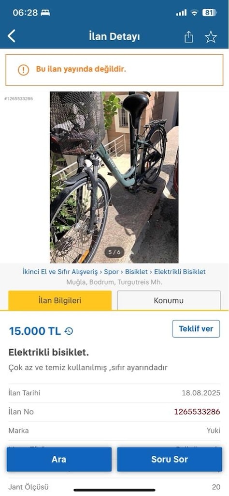 Elektrikli bisiklet - 3