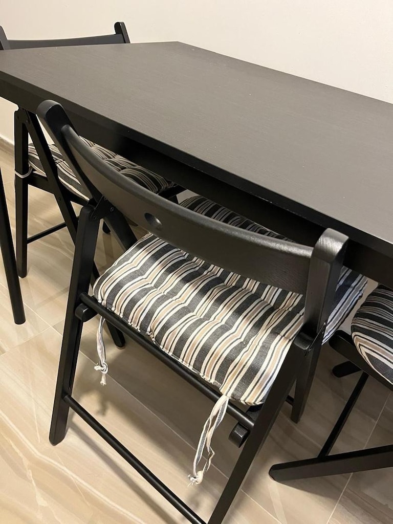 FRÖSVI ikea katlanır sandalye, siyah-knisa koyu gri - 7
