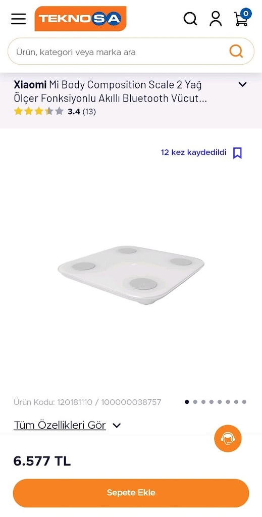 Xiaomi Mi Body Composition Scale 2 Yağ Ölçer Fonksiyonlu Akıllı Cihazı - 3