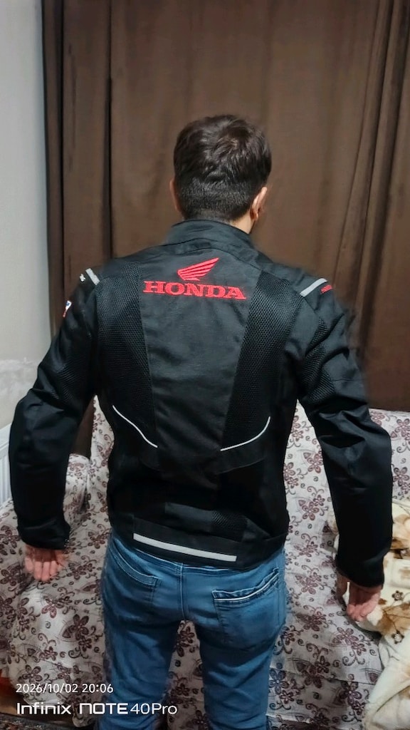 KULLANILMAMIS MOTORCU MONTU MEVSIMLIK HONDA ARMALI