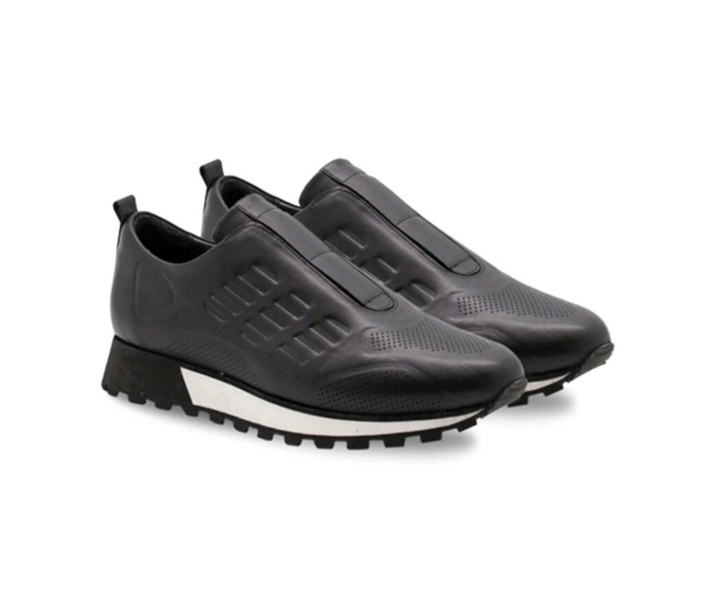 Vario Marka Erkek Siyah Sneaker Ayakkabı - 2