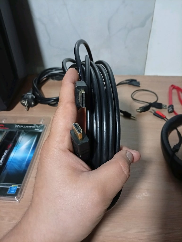 bilgisayar masa üstü boş kasa hdmı kablo ekran kartı Asus - 5