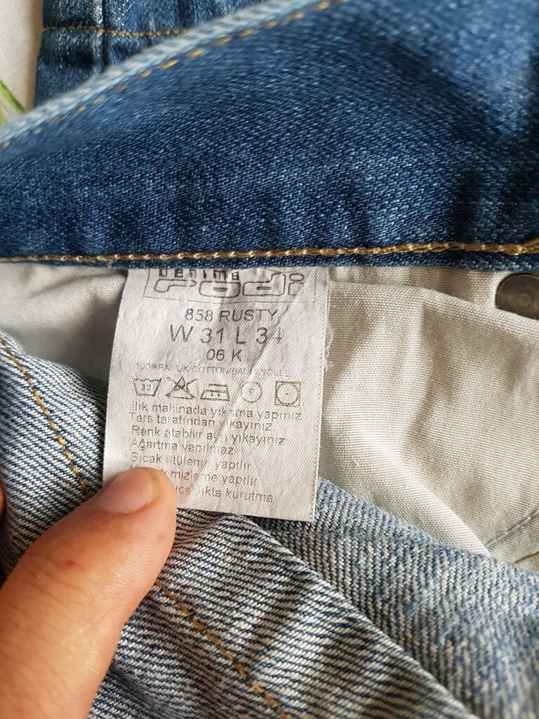 Erkek kot pantolon 31/34 - 3