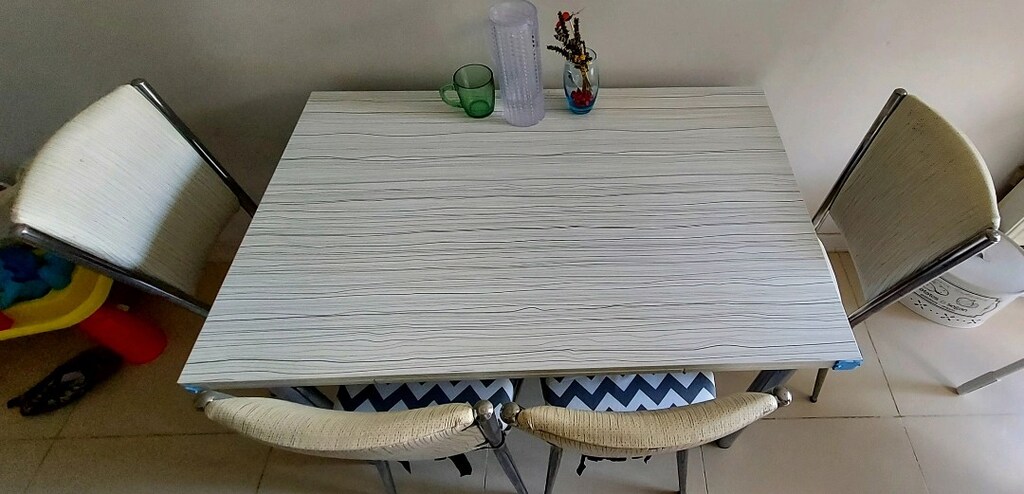 açılır kapanır masa ve 4 sandalye - 2