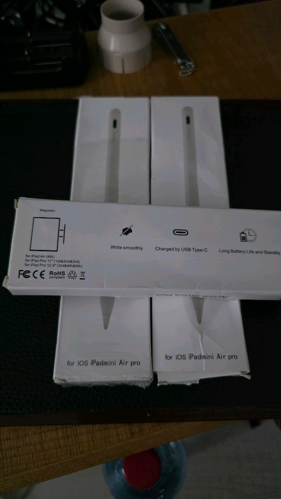 Sıfır, ipad modelleri ve android samsung vs için şarjlı kalem stylus - 4