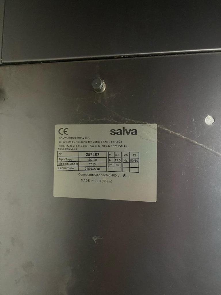 SALVA ED-20 SERİSİ TAŞ TABANLI BUHARLI 2 KATLI FIRIN - 4
