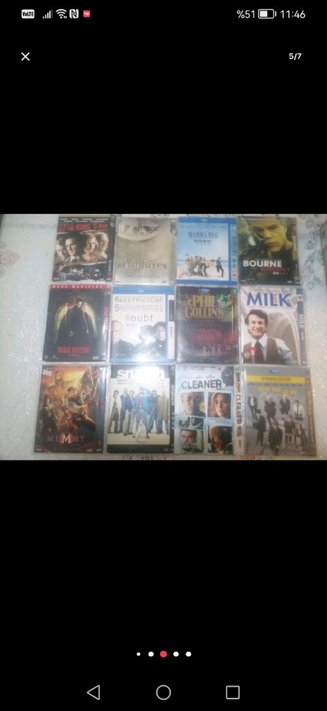 DVD FİLMLER ORJINAL YURTDIŞINDAN GELDİLER. TEMIZ FAAL. 12 ADEDİ 500tl - 2