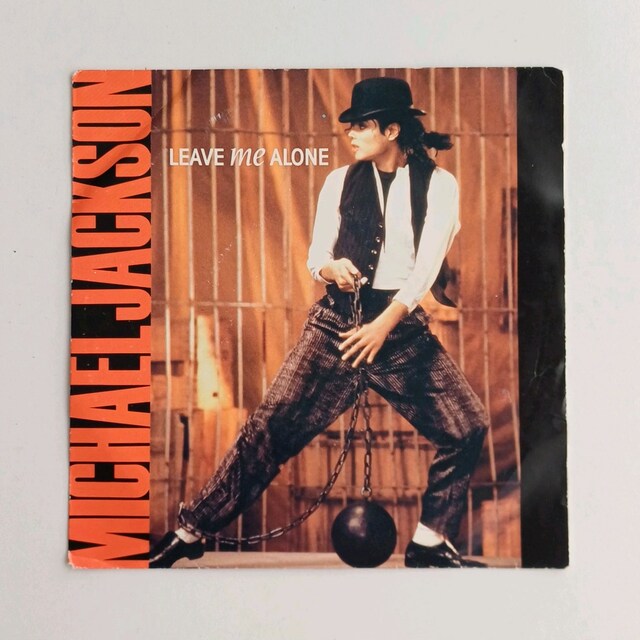 MİCHAEL JACKSON LEAVE ME ALONE DÖNEM 45LİK PLAK