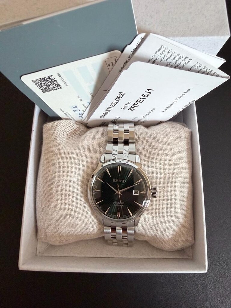Seiko Presage Yeşil Kadran - Sıfır - 2