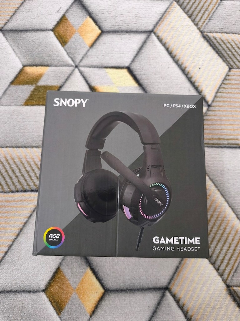Snopy gametime SN-8800 RGB USB kablolu kulak üstü oyuncu kulaklığı - 5