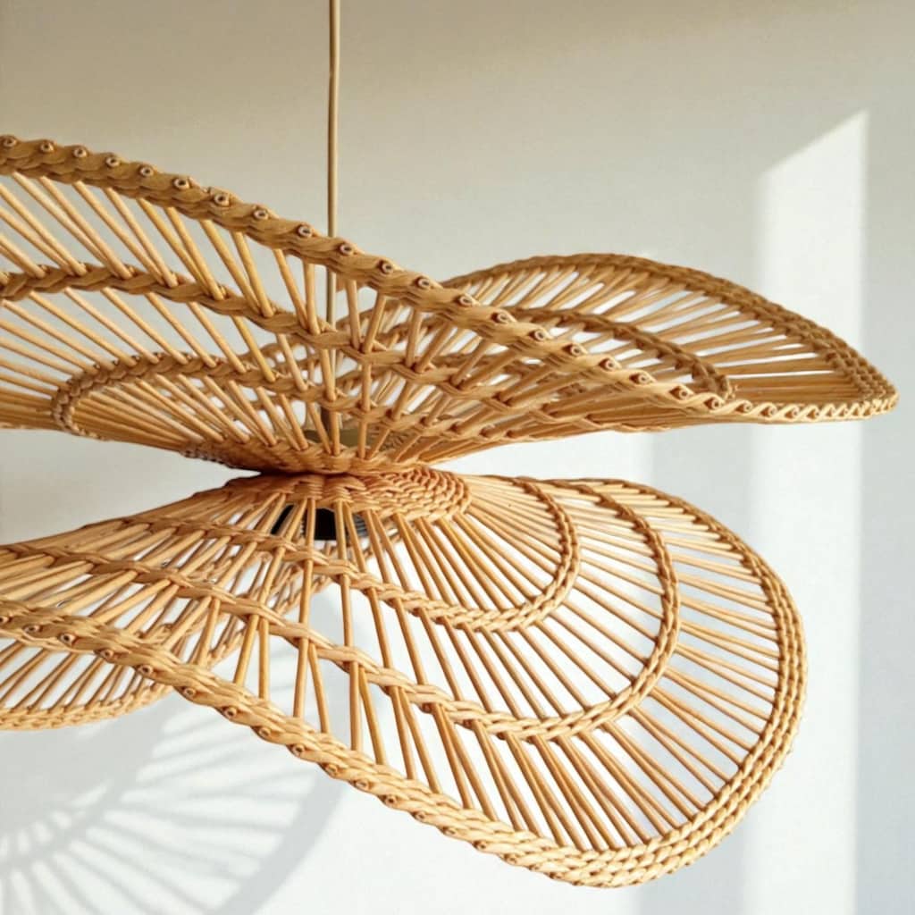 RİVA Rattan Avize 60-65 cm – Sıfır - 6