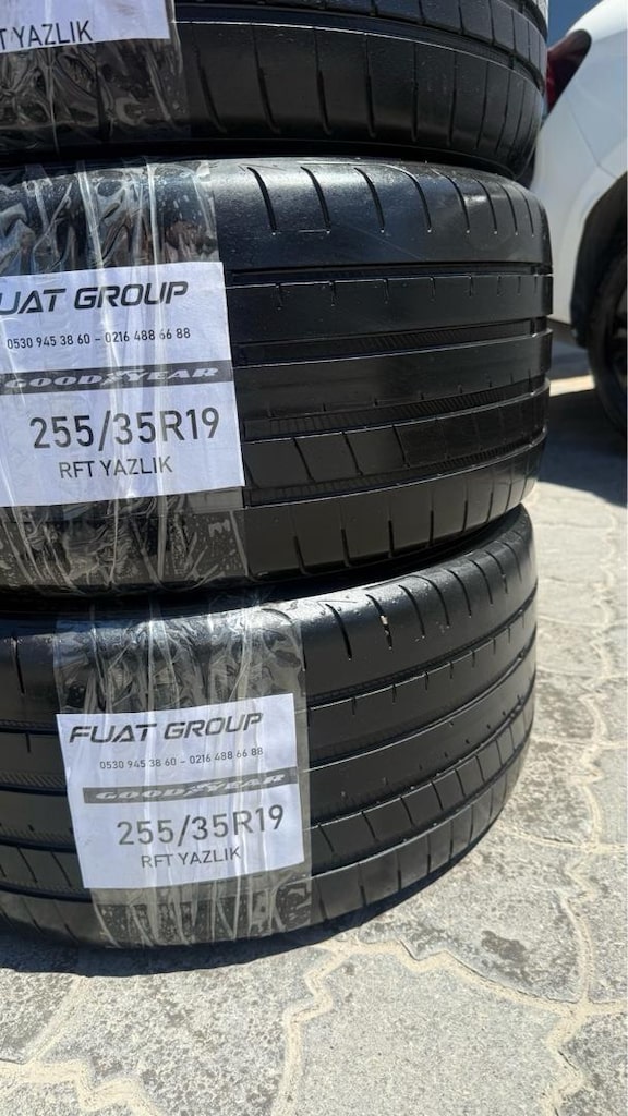 225 40 19 - 255 35 19 GOODYEAR RFT YAZ LASTİĞİ ÇOK İYİ DURUMDA - 3