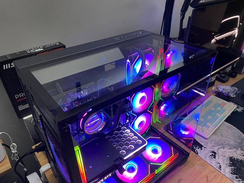 PREMİUM AKVARYUM KASA | Gamepower Warcry | R5 7500F + RTX 3060Tİ - 4