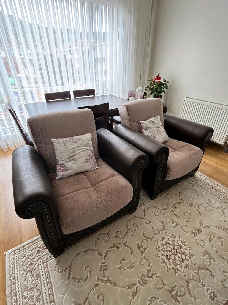 İSTİKBAL Marka Komple Salon Takımı (Oturma Grubu ve Yemek Odası - 7