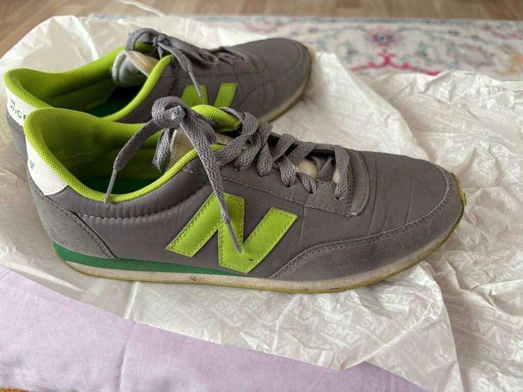 Gri New Balance Kadın Spor Ayakkabı - 5
