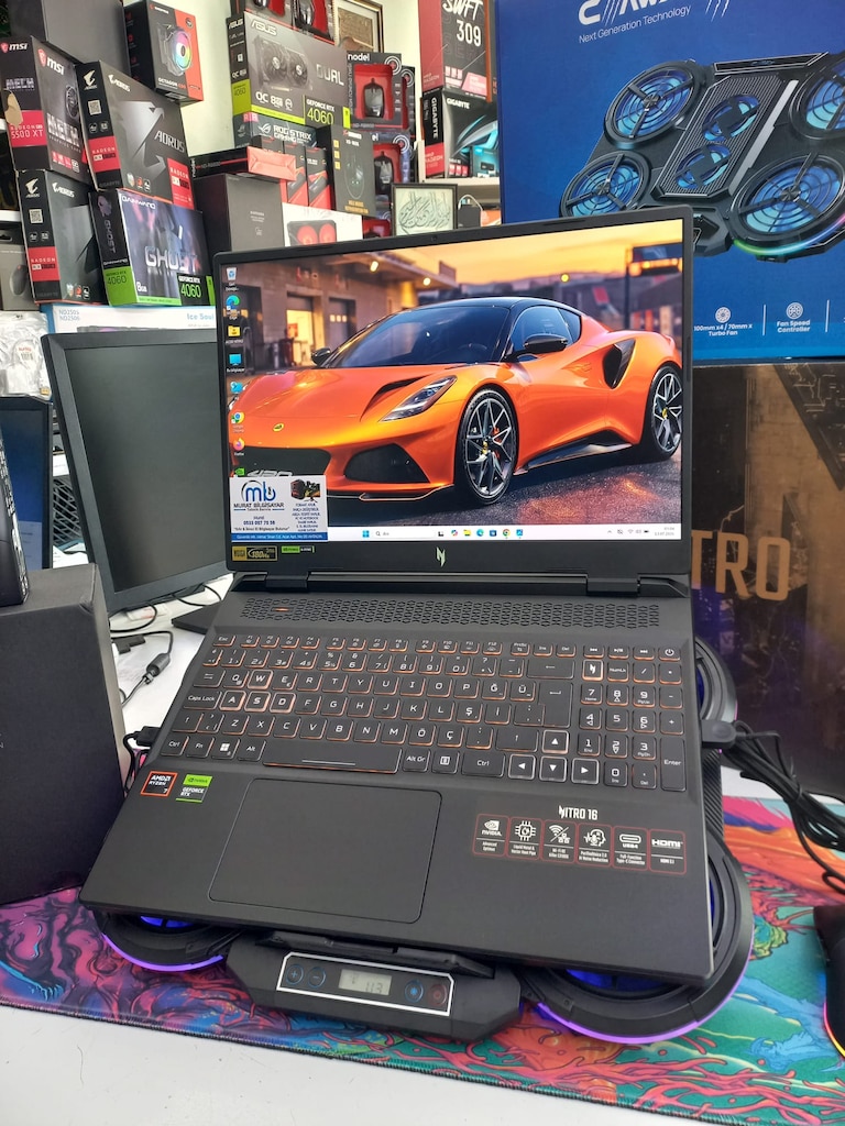 HATASIZ!!! ACER NİTRO RYZEN 7 8845HS 16 GB RAM DDR5 RTX 4060 - 2