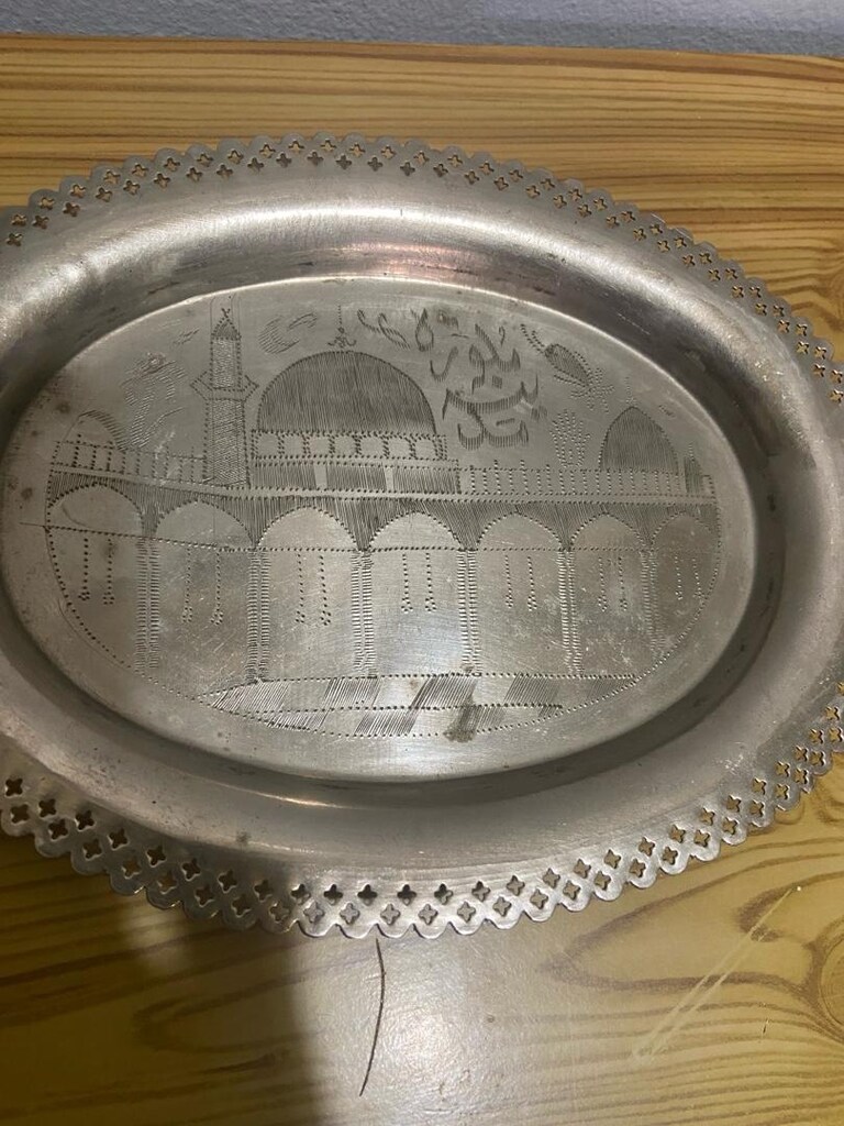 antik dekoratif Türk kahvesi takımı - 5