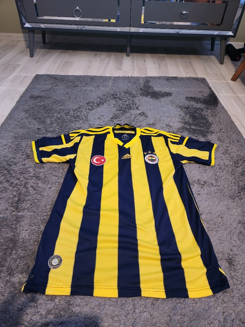 Orijinal Fenerbahçe 2013/14 Sezonu Çubuklu Forma - 3 Yıldız XL - 2