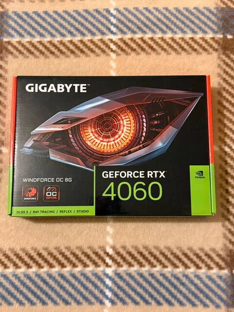 GIGABYTE RTX 4060 WINDFORCE OC 8GB | Kutu Fatura Var |