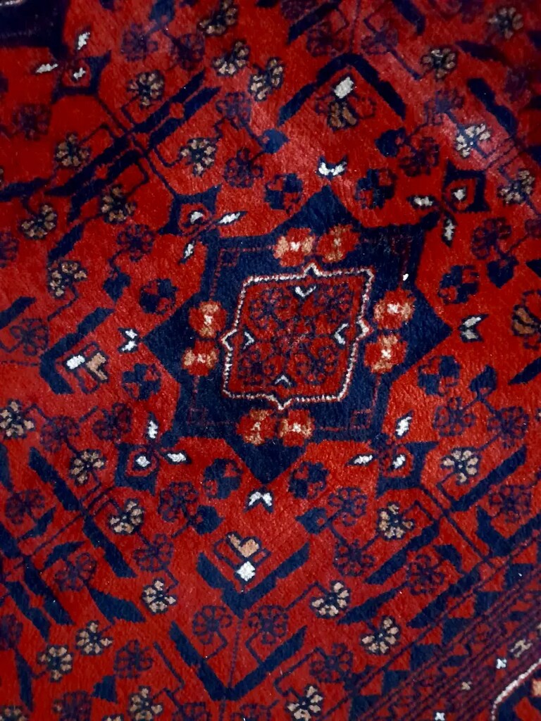 El dokuma İran halı - 3