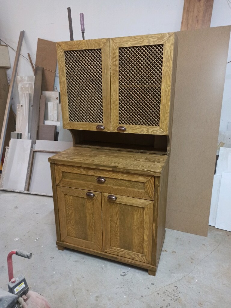 komple çam ağacından kahve köşesi vitrin istenilen ölçüye ve renge - 3
