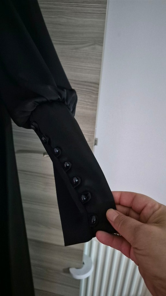 Saten abiye veya günlük saten elbise tertemiz yepyeni - 8