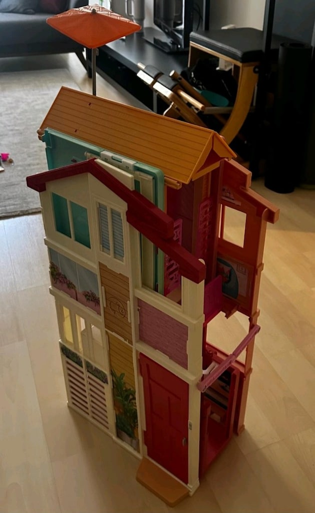 Kız çocuk oyuncak Barbie ev - 7