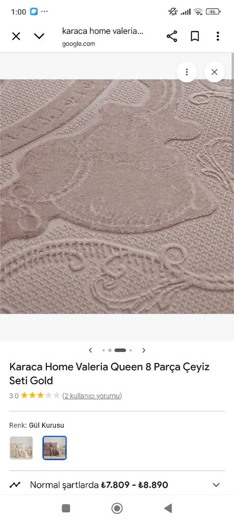 karaca gül kurusu yatak örtüsü - 6