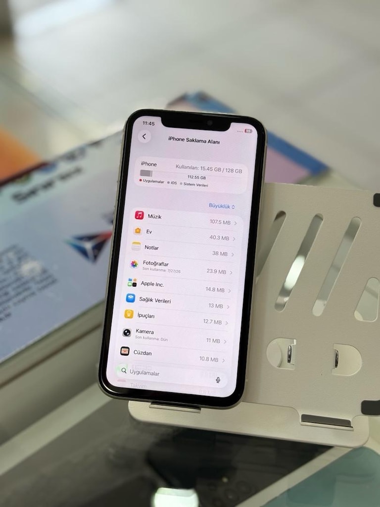 128 GB İPHONE 11 TERTEMİZ SIFIR AYARINDA - 10
