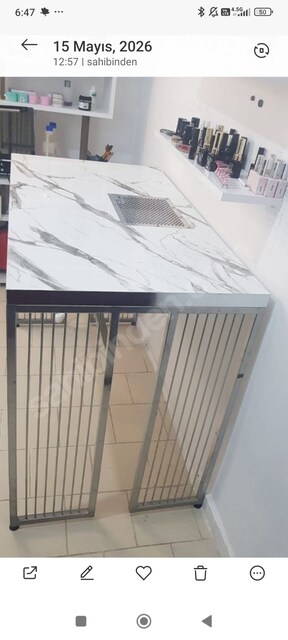 Tırnak toz toplama ve masa