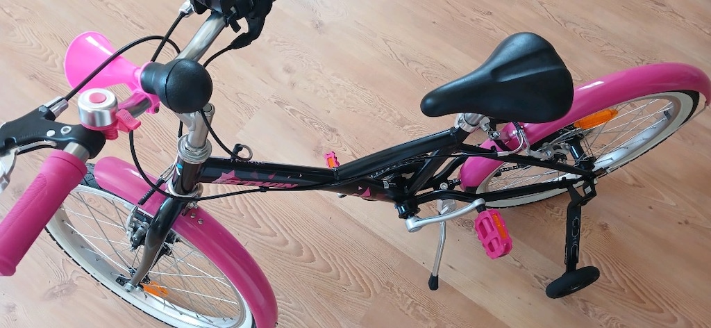 Btwin çocuk bisikleti 20 jant Decathlon YENİ GİBİ Ön Sepetli - 10