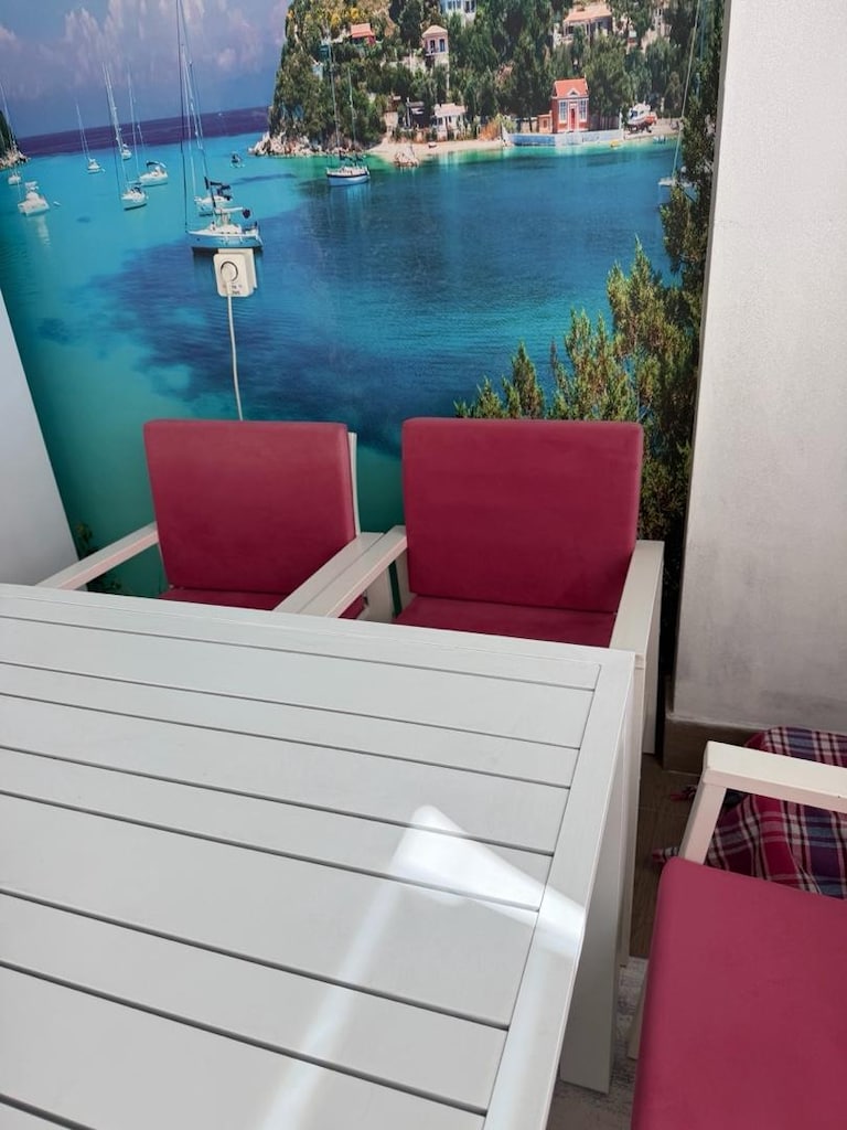 BALKON BAHÇE MOBİLYASI MASA SANDALYE - 2