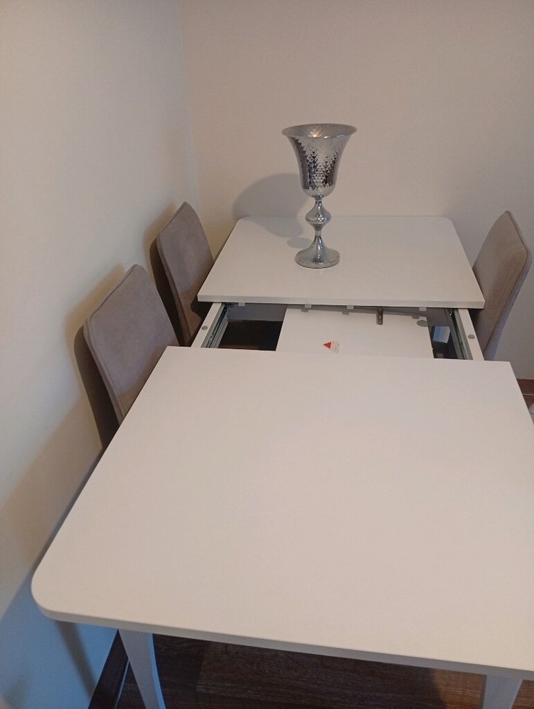 BELLONA l marka akıllı masa+sandalye takımı+3 lü sehpa - 4