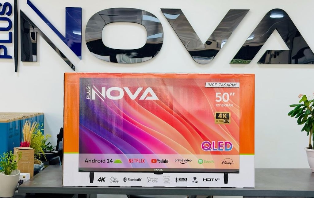 NOVA 127 EKRAN 4K ANDROİD QLED TV (SIFIR KAPALI KUTU) - 2
