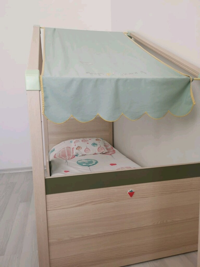 Çilek Mobilya Montes Çocuk Odası Karyola, Tente, Korkuluk - 2