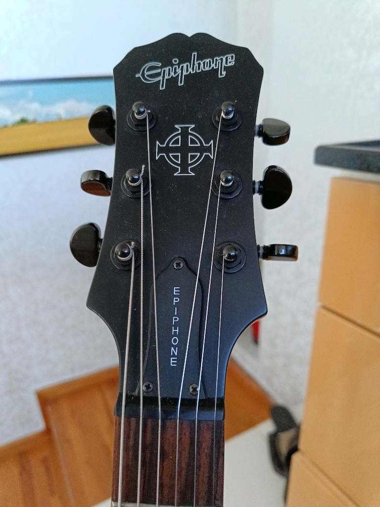 Epiphone Les Paul Goth Elektro Gitar - 9