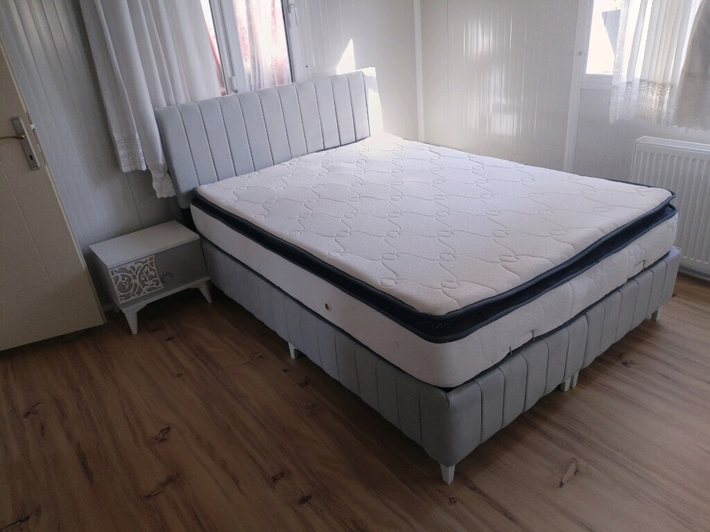 SIFIR ÇİFT KİŞİLİK BAZA BAŞLIK YATAK - 15