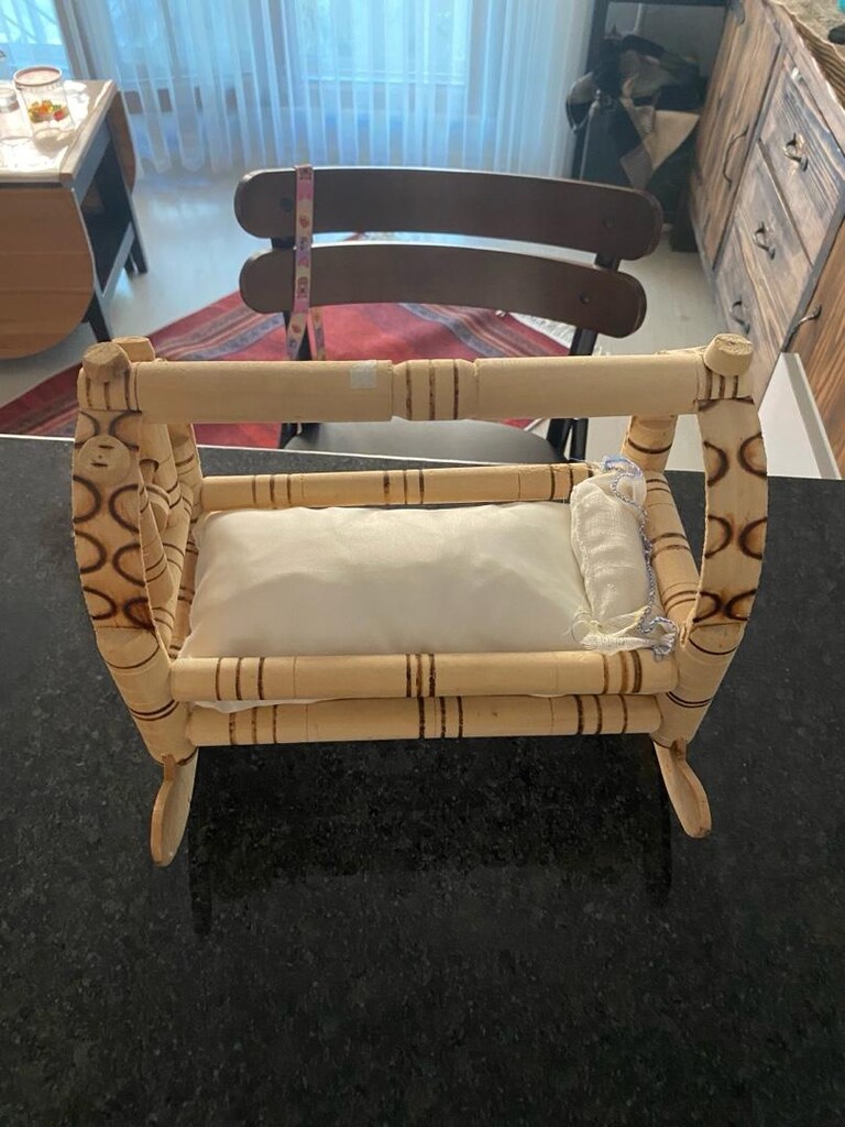 ahşap beşik - 2