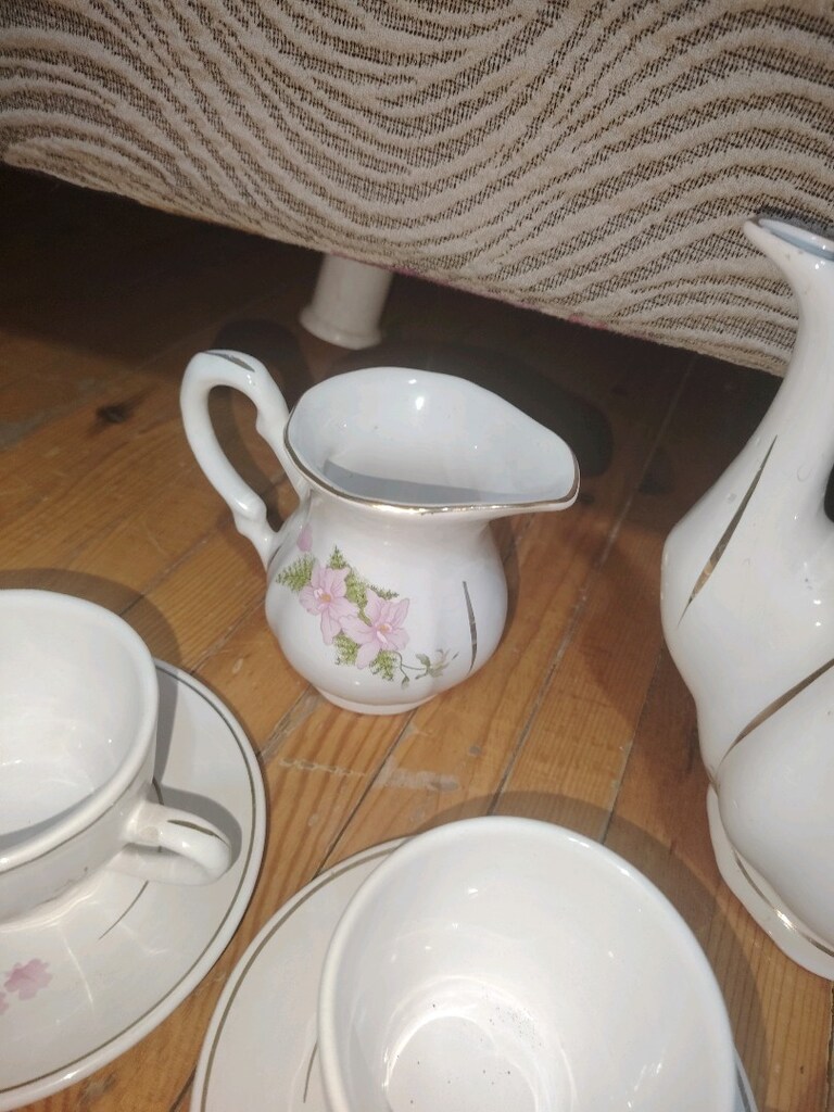Vintage çay kahve seti - 4