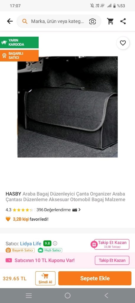 Araba Bagaj Düzenleyici - 8