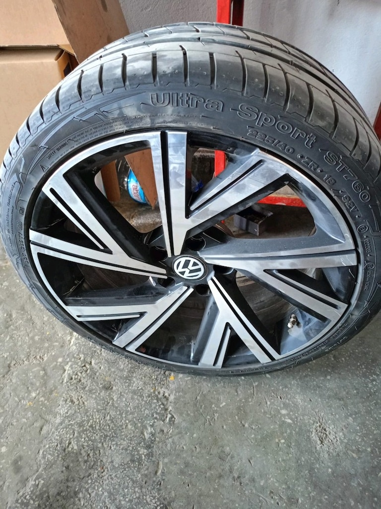 18 İNÇ 5X112 SIFIR AYARINDA JANT LASTİK TAKIM - 3
