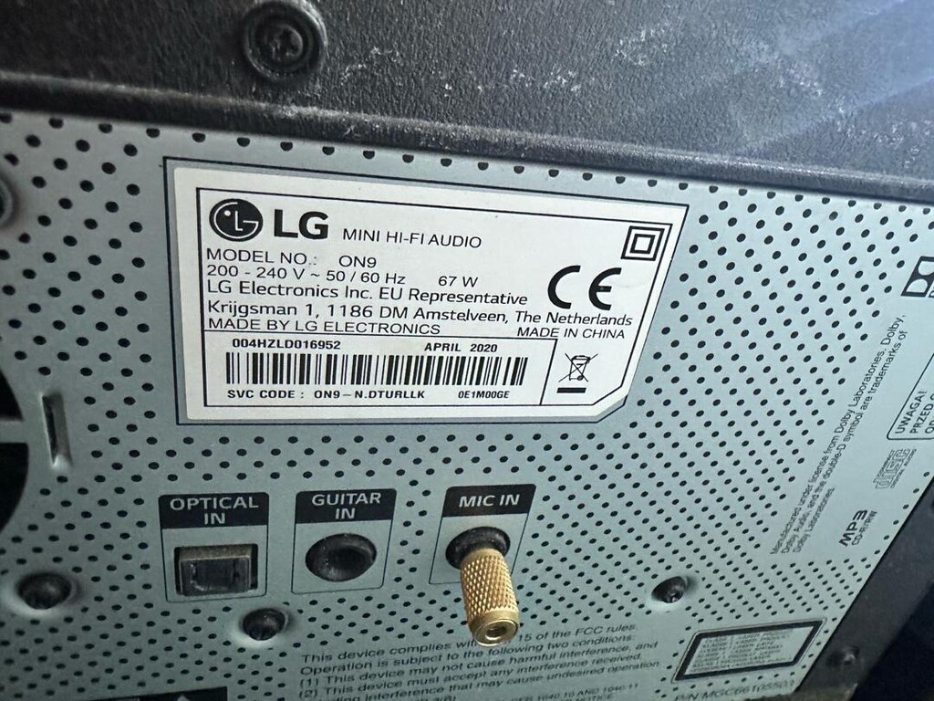 LG XBOOM ON9 DVD/CD Ses Sistemi - 4