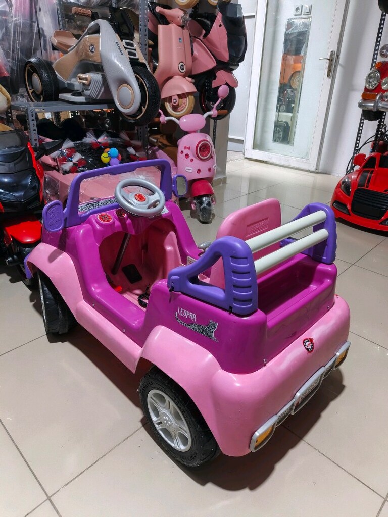 (AnkaCar çocuk oto galeri)PİLSAN 2 MOTOR 12+12 AKÜLÜ ARABA(KUMANDASIZ) - 6