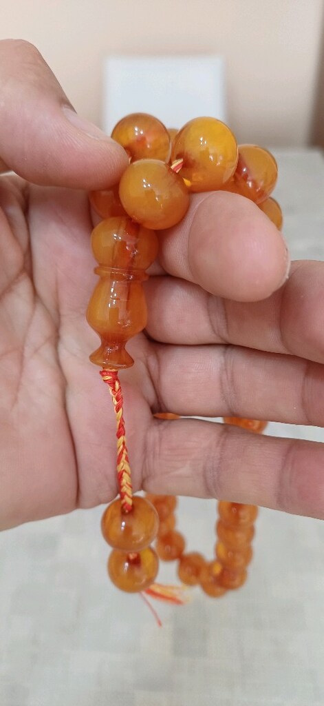 tesbih sıkma kehriban 22 santim 70 grm agırlik - 4