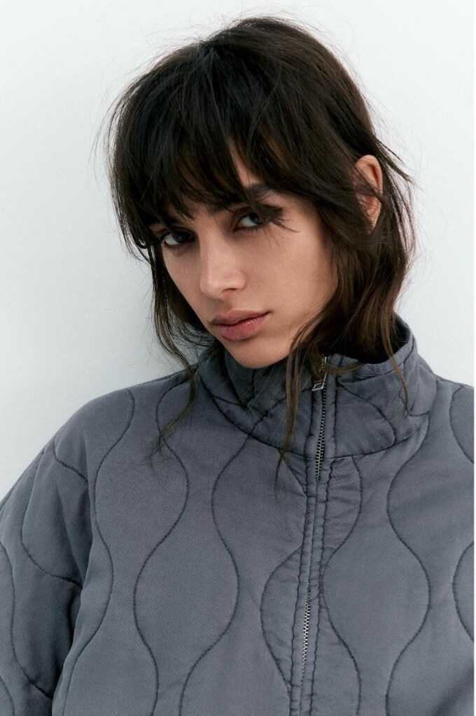 pull bear dik yaka şişme mont - 3