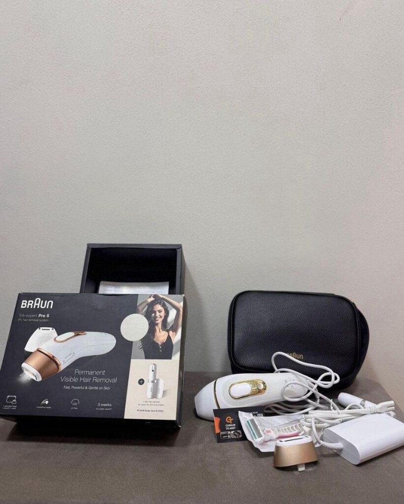 BRAUN İPL PRO 5 LAZER CİHAZI SIFIR - 3
