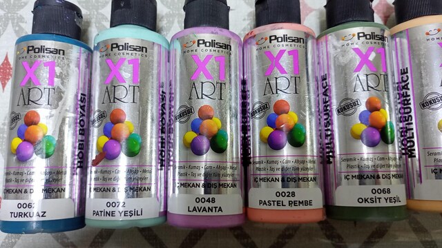 Polisan X1 Art Multisurface Hobi Boyası 250ml - SIFIR