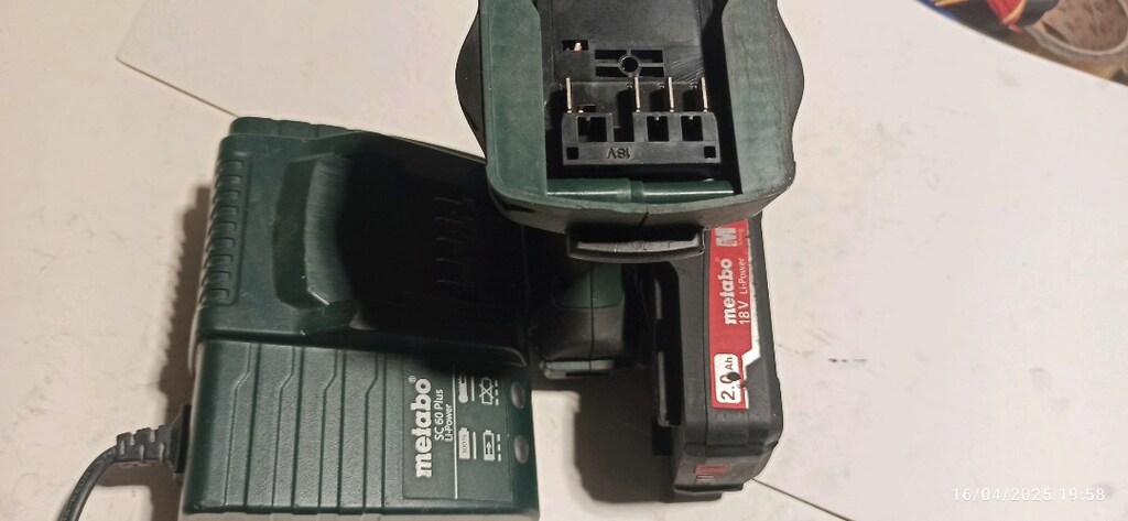 ORİJİNAL METABO 18 VOLT BEATS UÇLU ŞARJLI MATKAP - 7