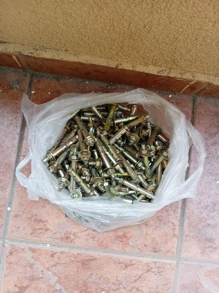 gomlekli celik dübel. kılıflı ankraj vidası 30 adet SIFIR ürün - 2