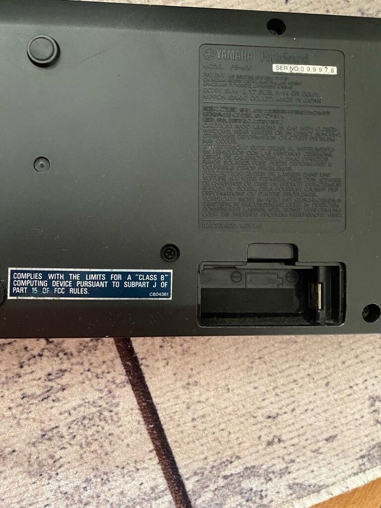 Yamaha PortaSaund - 4
